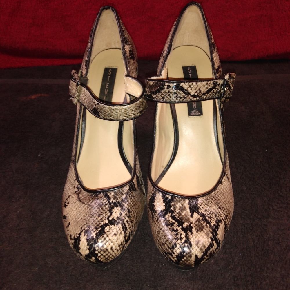 Steven By Steve Madden P-Rema Platform Sz 9 - image 2